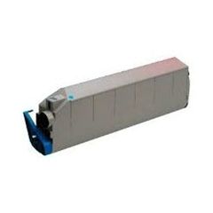 Geschikt OKI 41304211 toner cyaan van Inktmedia