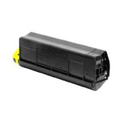 Geschikt OKI  42127405 toner geel van Inktmedia
