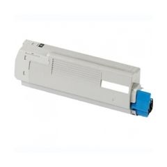 Geschikt OKI 43324424 toner zwart van Inktmedia