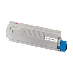 Geschikt OKI 43324422 toner magenta van Inktmedia
