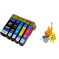 Geschikt Epson 26XL SET Reinigings inktcartridges van Inktmedia