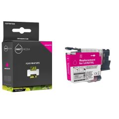 Geschikt Brother LC-527 / 527XL inktcartridge magenta hoge capaciteit van Inktmedia