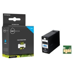 Geschikt Canon PGI-2500XL C inktcartridge cyaan hoge capaciteit van Inktmedia
