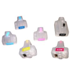 Geschikt Hp 363 serie Navulbare cartridges (met ARC chip) van Inktmedia