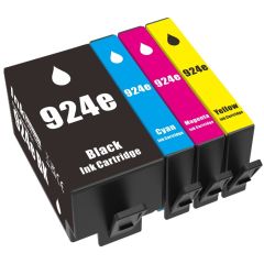 Geschikt HP 924 E XL inktcartridge multi pack BK C M Y hoge capaciteit van Inktmedia