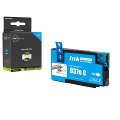 Geschikt HP 937 E XL inktcartridge cyaan hoge capaciteit van Inktmedia