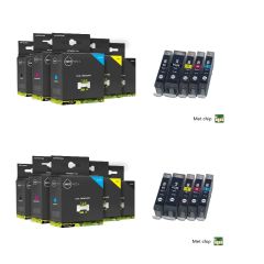 Geschikt AANBIEDING Canon pgi-5 en cli-8 serie10X MET CHIP van Inktmedia