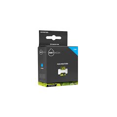 Geschikt Brother LC-3213C inkt cartridge cyaan hoge capaciteit van Inktmedia