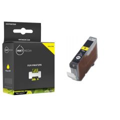 Geschikt Canon BCI-3/6Y  inktcartridge Geel  van Inktmedia 