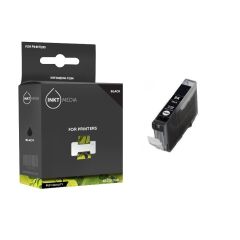 Geschikt Canon BCI-6BK inktcartridge Zwart van Inktmedia 