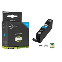 Geschikt Canon CLI-526C inktcartridge Cyaan MET CHIP van Inktmedia