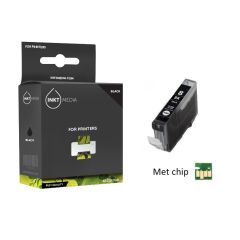 Geschikt Canon CLI-8BK  inktcartridge Zwart MET CHIP van Inktmedia 