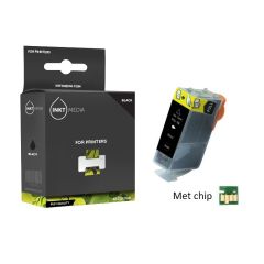 Geschikt Canon PGI-5BK  inktcartridge Zwart MET CHIP van Inktmedia 