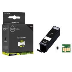Geschikt Canon PGI-530BK XL Inktcartridge Zwart PIGMENT Hoge inhoud van Inktmedia