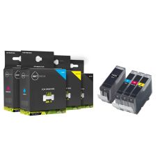 Geschikt Canon bci-3 serie complete SET van Inktmedia