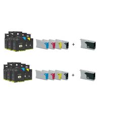 Geschikt AANBIEDING Brother lc-970 serie 10x cartridges van Inktmedia