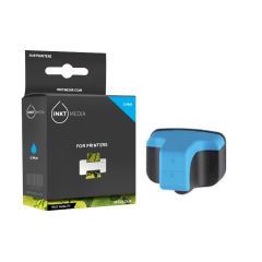 Geschikt HP 363 C8771EE inktcartridge cyaan van Inktmedia