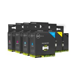 Geschikt 10 box Brother LC-3213 inkt cartridge 4x zwart 2x cyaan 2x magenta en 2x geel hoge capaciteit van Inktmedia