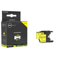 Geschikt Geschikt Brother LC-1220YE inktcartridge geel van Inktmedia
