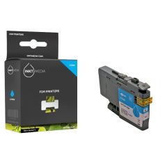 Geschikt Brother LC-3233 / LC-3235 XL inktcartridge cyaan van Inktmedia
