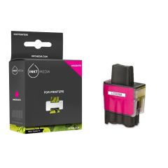 Geschikt Brother LC-900M  inktcartridge Magenta  van Inktmedia 