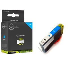 Geschikt HP 655 XL inktcartridge Cyaan  (CZ110A) van Inktmedia