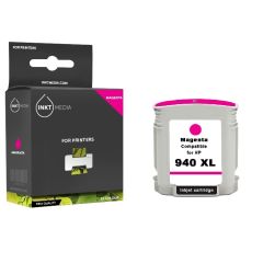 Geschikt HP 940XL C4908AE inktcartridge magenta hoge capaciteit  van Inktmedia