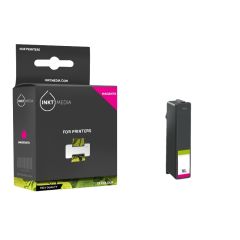 Geschikt Lexmark 100 xl 14N1070E (Nr.100XL) inktcartridge magenta hoge capaciteit  van Inktmedia