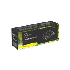 Geschikt HP 654A (CF332A) toner geel hoge capaciteit van Inktmedia