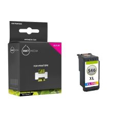 Geschikt Canon CL-546XL inkt cartridge kleur hoge capaciteit van Inktmedia
