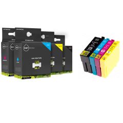 Geschikt Epson T1306 inktcartridge multi pack hoge capaciteit van Inktmedia