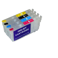 Geschikt voor Epson navulbare 405XL inktpatronen met 1× Time Chip van Inktmedia