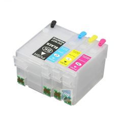 Geschikt Epson 27 / 27XL T2711 / T2714 Navulbare cartridges (met ARC chip) van Inktmedia