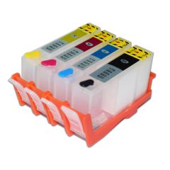 Geschikt Hp 364XL serie Navulbare cartridges  (met ARC chip) van Inktmedia