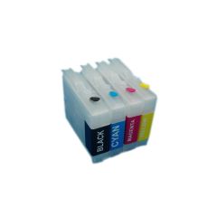 Geschikt Brother LC-1000 / 970 Set Navulbare cartridges van Inktmedia 