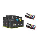 Geschikt Epson 202XL inktcartridge 2x multi pack 10 cartridges hoge capaciteit van Inktmedia