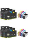 Geschikt Aanbieding 2x HP 934XL / HP 935XL multipack zwart/cyaan/magenta /geel van Inktmedia