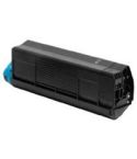 Geschikt OKI 42127407 toner cyaan van Inktmedia