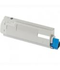 Geschikt OKI 43324408 toner zwart van Inktmedia