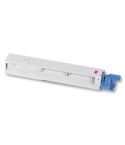 Geschikt OKI 43459370 / 43459322 toner magenta high cap van Inktmedia