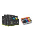 Geschikt Canon PGI-570BK Cli-571 XL serie met grijs MET CHIP complete set van Inktmedia