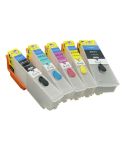 Geschikt Epson 26XL multi pack Navulbare cartridges met ARC chip van Inktmedia