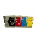 Geschikt Brother LC-1100 / 985 / 980 Set Navulbare cartridges van Inktmedia