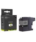 Geschikt Brother LC-421XLBK inktcartridge zwart hoge capaciteit van Inktmedia