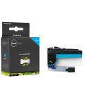 Geschikt brother lc-424 xl inktcartridge cyaan hoge capaciteit van inktmedia