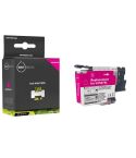 Geschikt Brother LC-527 / 527XL inktcartridge magenta hoge capaciteit van Inktmedia