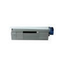 Geschikt OKI 43865724 toner zwart van Inktmedia