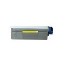 Geschikt OKI 43872305 toner geel van Inktmedia