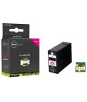Geschikt Canon PGI-2500XL M inktcartridge magenta hoge capaciteit van Inktmedia
