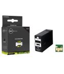 Geschikt Canon PGI-1500XL BK inktcartridge zwart hoge capaciteit van Inktmedia